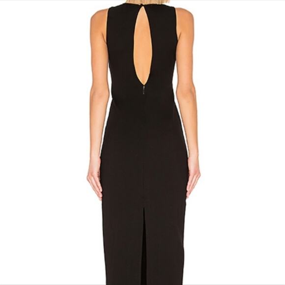 Lovers + Friends maxi black gown dress NWT XS - Picture 3 of 10